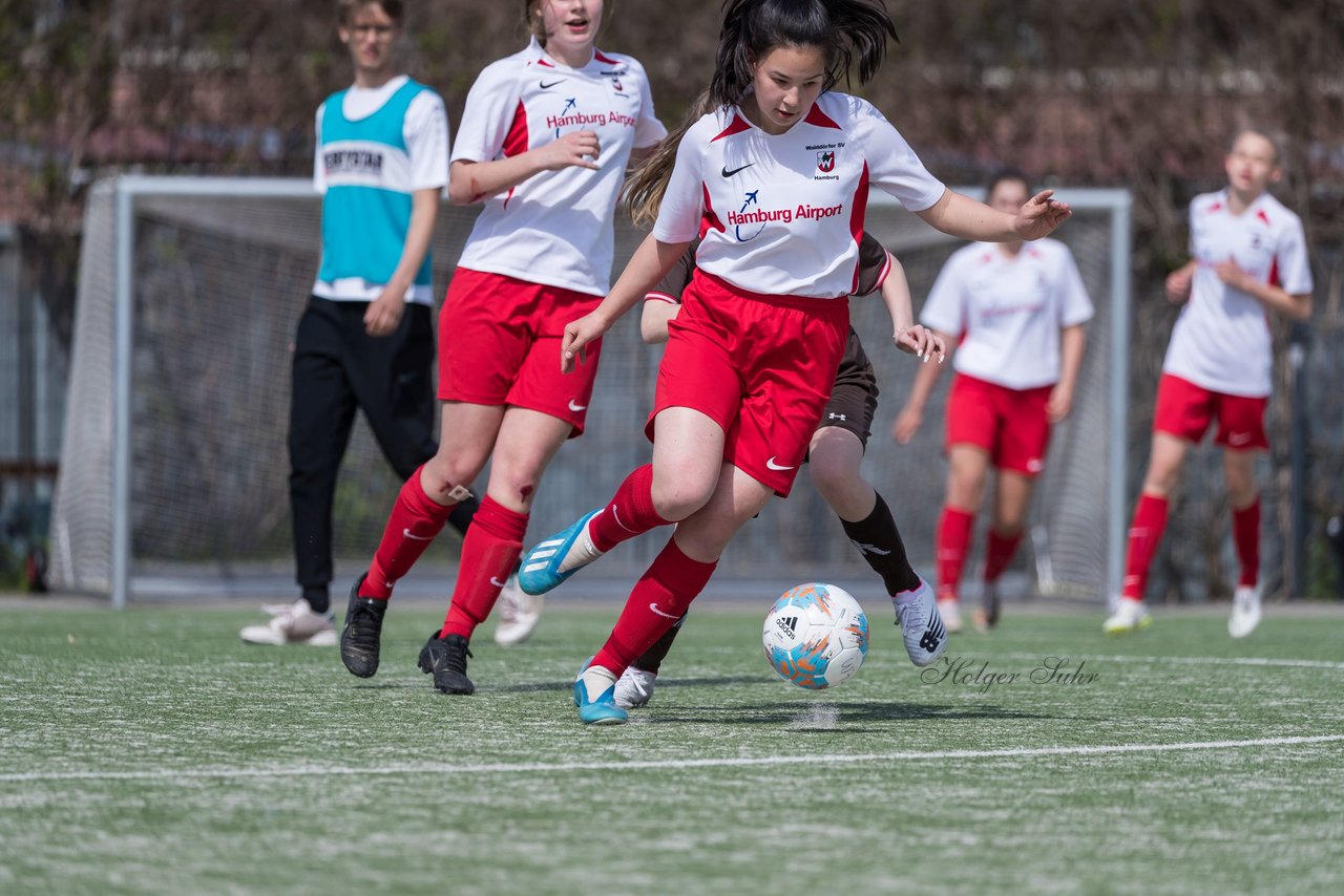 Bild 272 - wBJ St. Pauli - Walddoerfer : Ergebnis: 1:11